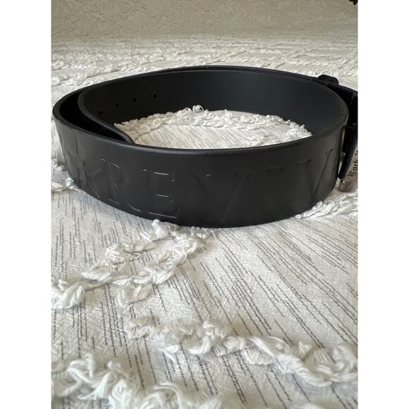 Rock Revival Men's Black Debossed Leather Belt 40 65346 UNISEX